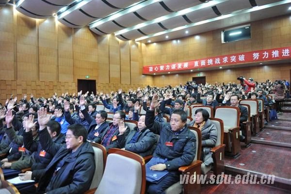 表决通过大会决议